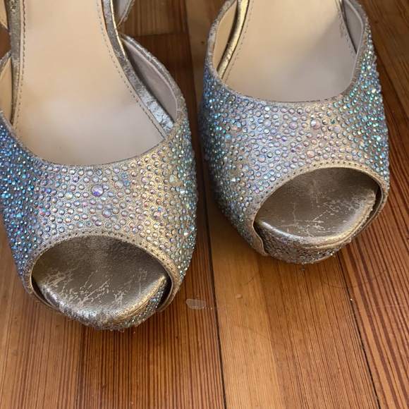 LIMITED edition Betsey Johnson AB crystal heel - Picture 12 of 17